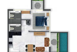 1 bedroom